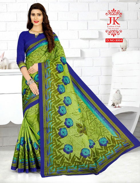 Jk Tulsi 8 Casual Daily Wear Cotton Printed Saree Collection